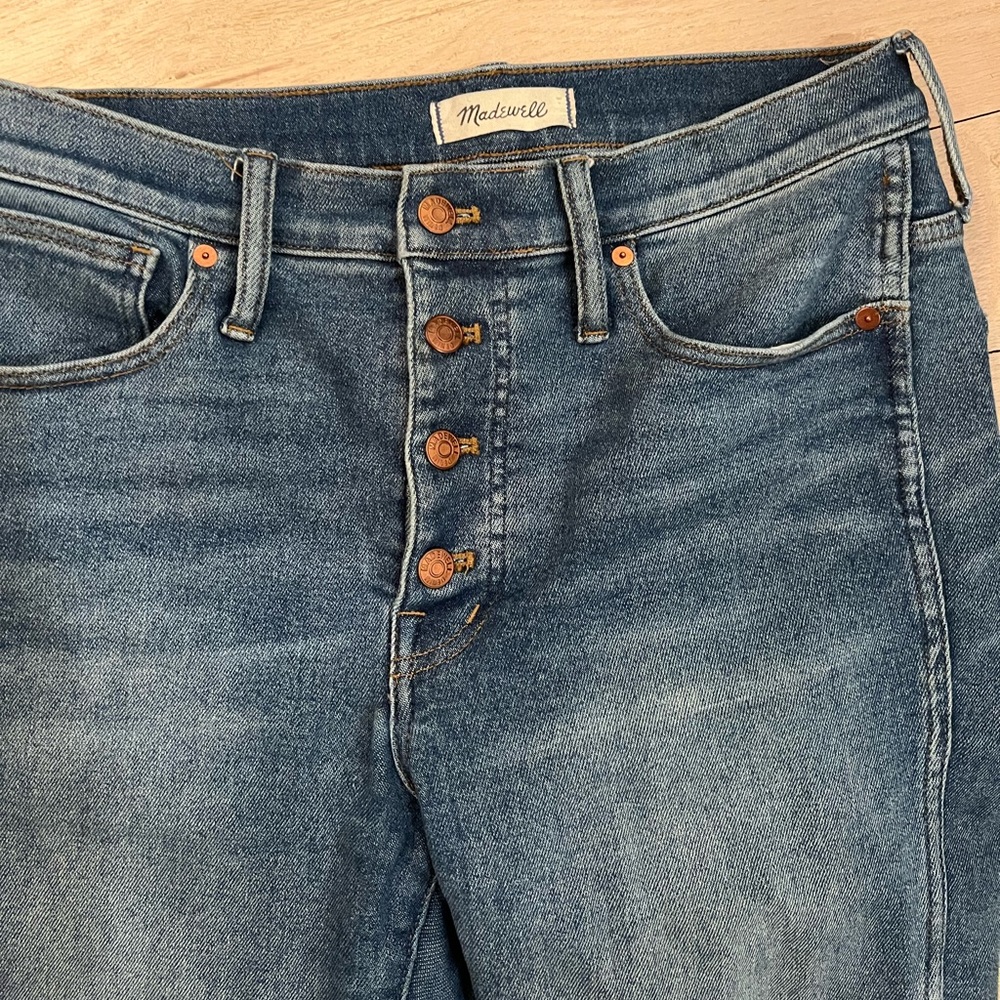 Madewell cropped jeans, 30/10